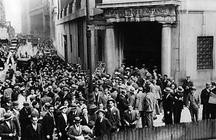 days before the stock market crash of 1929